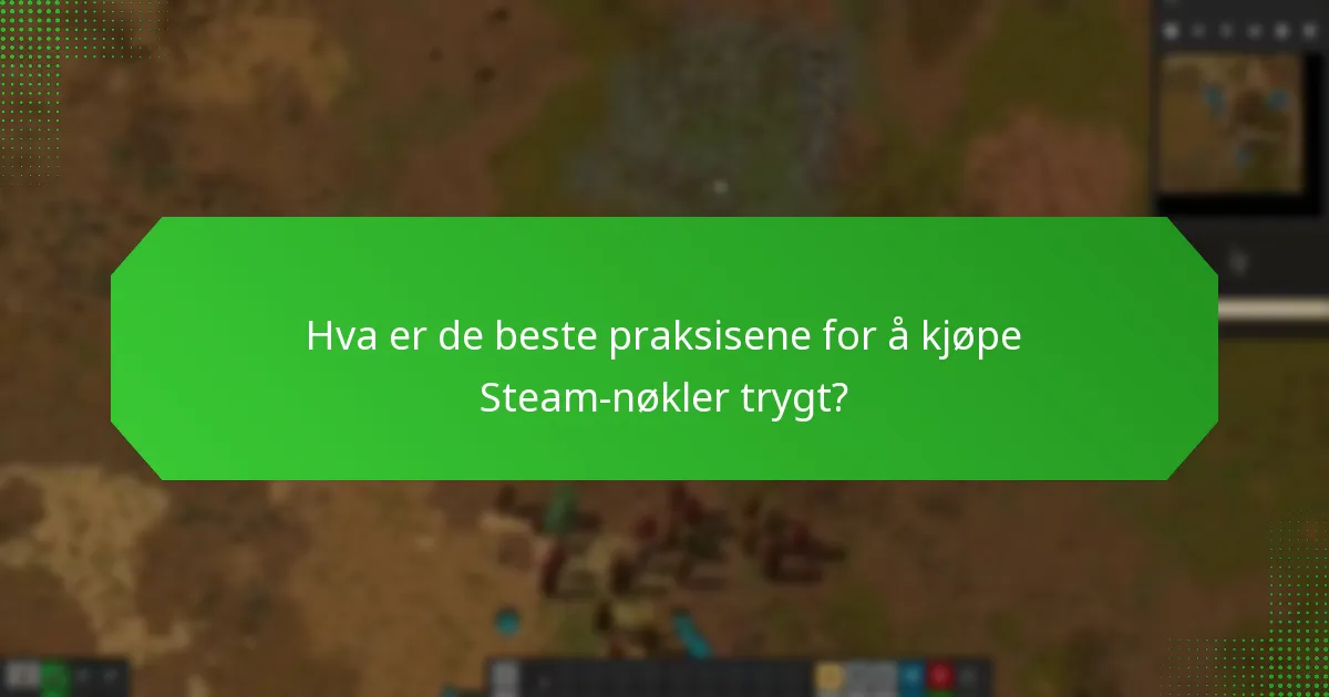 Hvilke risikoer er involvert i å kjøpe Factorio Steam-nøkler fra tredjeparts selgere?