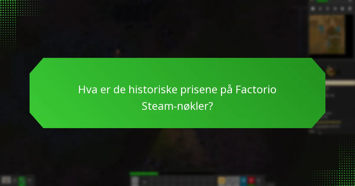 Hvordan sammenligne priser for Factorio Steam-nøkler?