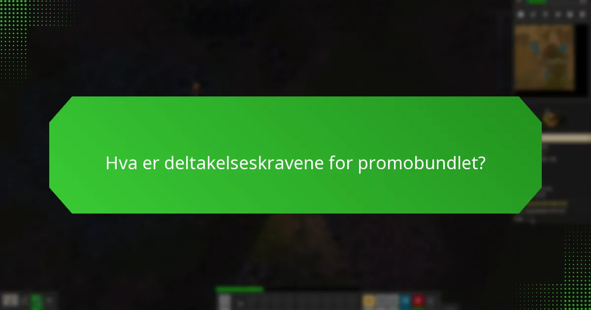 Hvilke samfunnsarrangementer er inkludert i promobundlet?