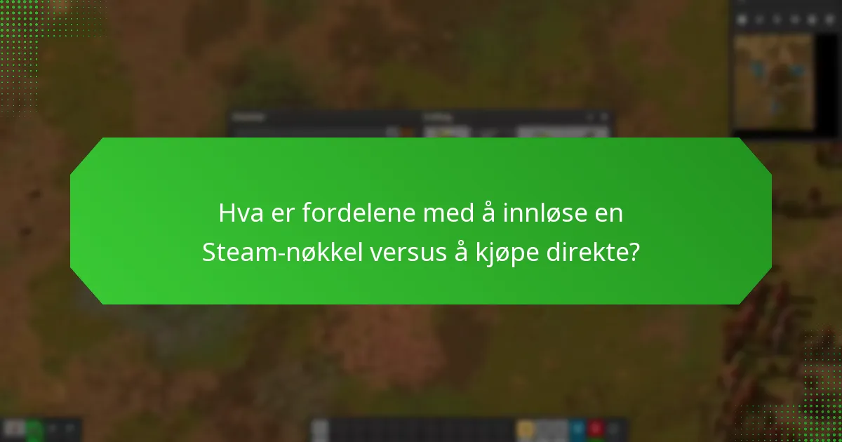 Hva er retningslinjene for deling av en Factorio Steam-nøkkel?